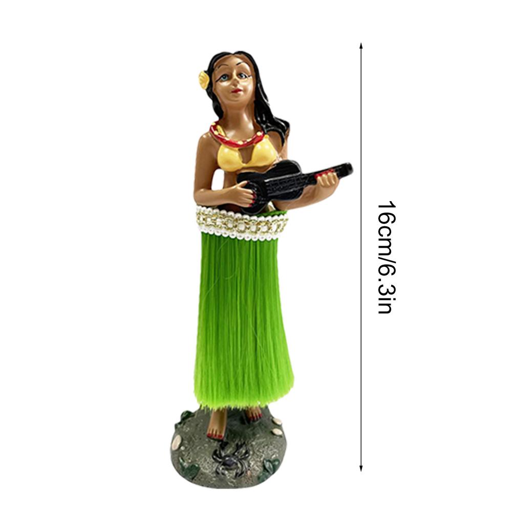 

Swing Dance Hawaiian Girl Украшение Swing Dance Girl Bobbleheads Портативная девочка Bobble Shaking Head Dance Toy для автомобилей внедорожников