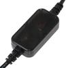 USB Male 5V To 12V Car Cigarette Lighter Socket Female Step Up Cable Inverter Converter for Driving Recorder GPS E-Dog