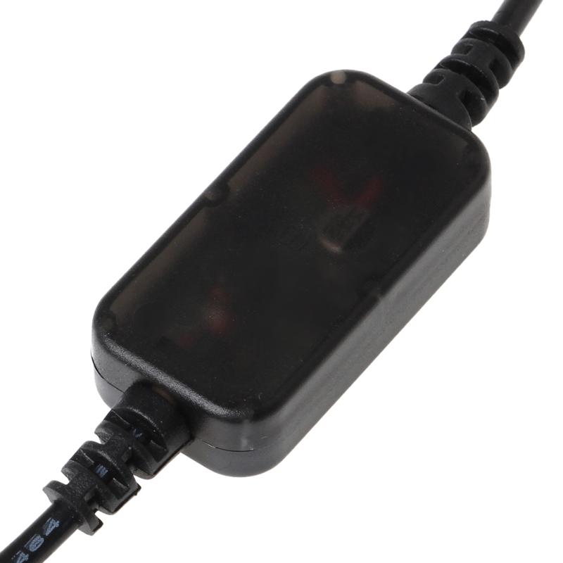 USB Male 5V To 12V Car Cigarette Lighter Socket Female Step Up Cable Inverter Converter for Driving Recorder GPS E-Dog