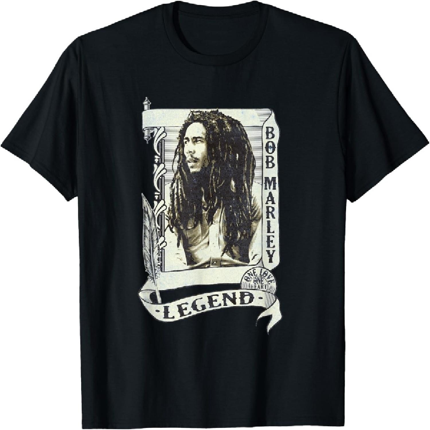 

Футболка свитшот Bob Marley Legend XXXXXL чёрный