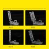 Wire Label Cable Tie Tag 50Pcs Plastic Transparent Case for Daily Office Home Network Cable Organization
