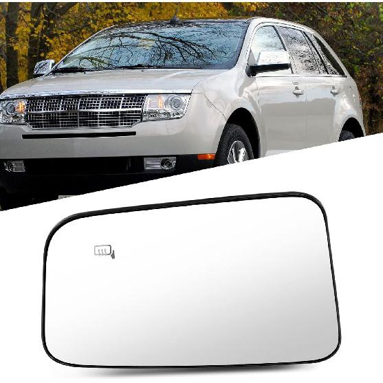 Towing Mirror Glass Fitss 1999-2018 For Chevy Silverado For GMC Sierra 1988-1998 For Chevy/For GMC C1500/K1500 Non-Heated Right Side Lower onvex
