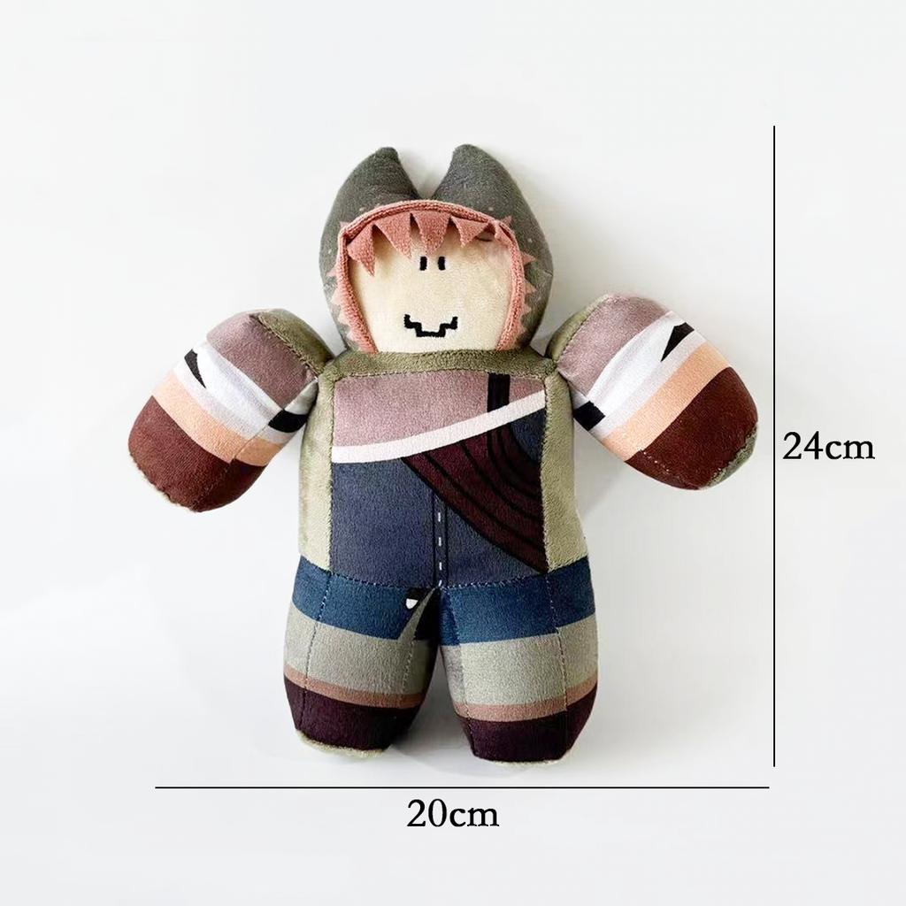 TreasuringU New The Forge Tomo Plush Toys Cartoon Monkey Stuffed Dolls Black Cat Soft Plushie Toy Game Birthday Gifts