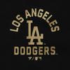 Fanatics MLB Standard Gold Print Logo Tee Los Angeles Dodgers ML0325FW01 Black (BLK_LA)