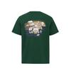Timberland Printed Pattern Crew Neck T-Shirt Unisex Tops TBC0YHFKA6X1