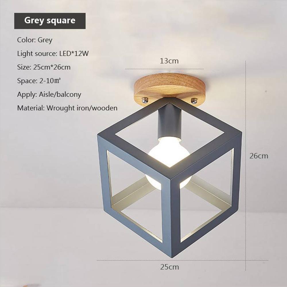 

Современные светодиодные потолочные светильники, черно-белые треугольные светильники для балкона, коридора, ресторана, бара, внутренние декоративные светильники No bulb