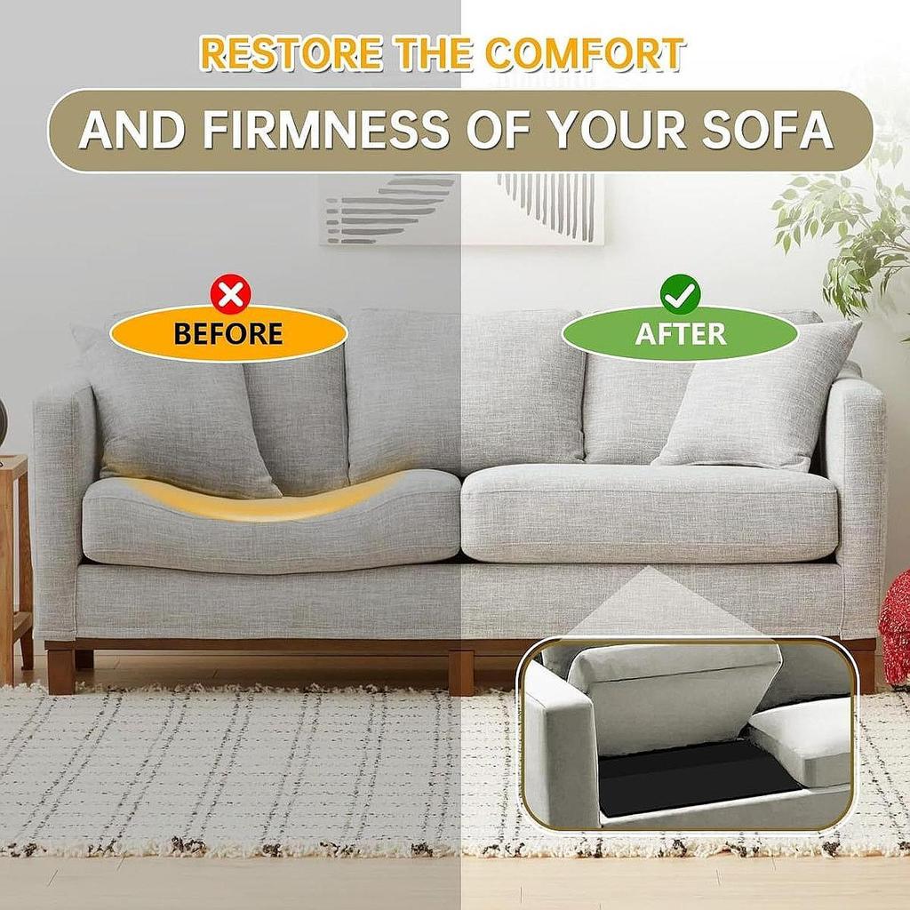 Couch Cushion Repair Pad for Sectional Sofa, Non-Slip Support