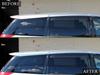 BRIGHTZ Chrome Roof Garnish for Estima Hybrid AHR20W AHR20 AHR R20 20 Estima Hybrid Hybrid Estima 23645 [ROOF-MOL-001]