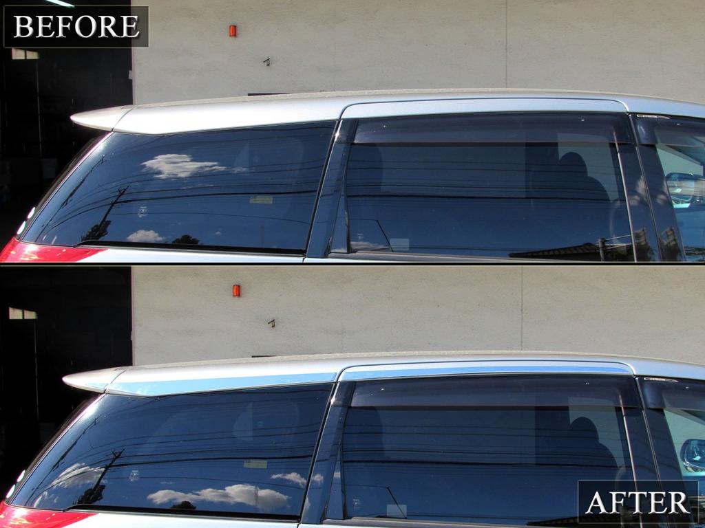 BRIGHTZ Chrome Roof Garnish for Estima Hybrid AHR20W AHR20 AHR R20 20 Estima Hybrid Hybrid Estima 23645 [ROOF-MOL-001]