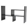   Table Desktop Storage Rack Display Shelf   Counter Top Bookcase White