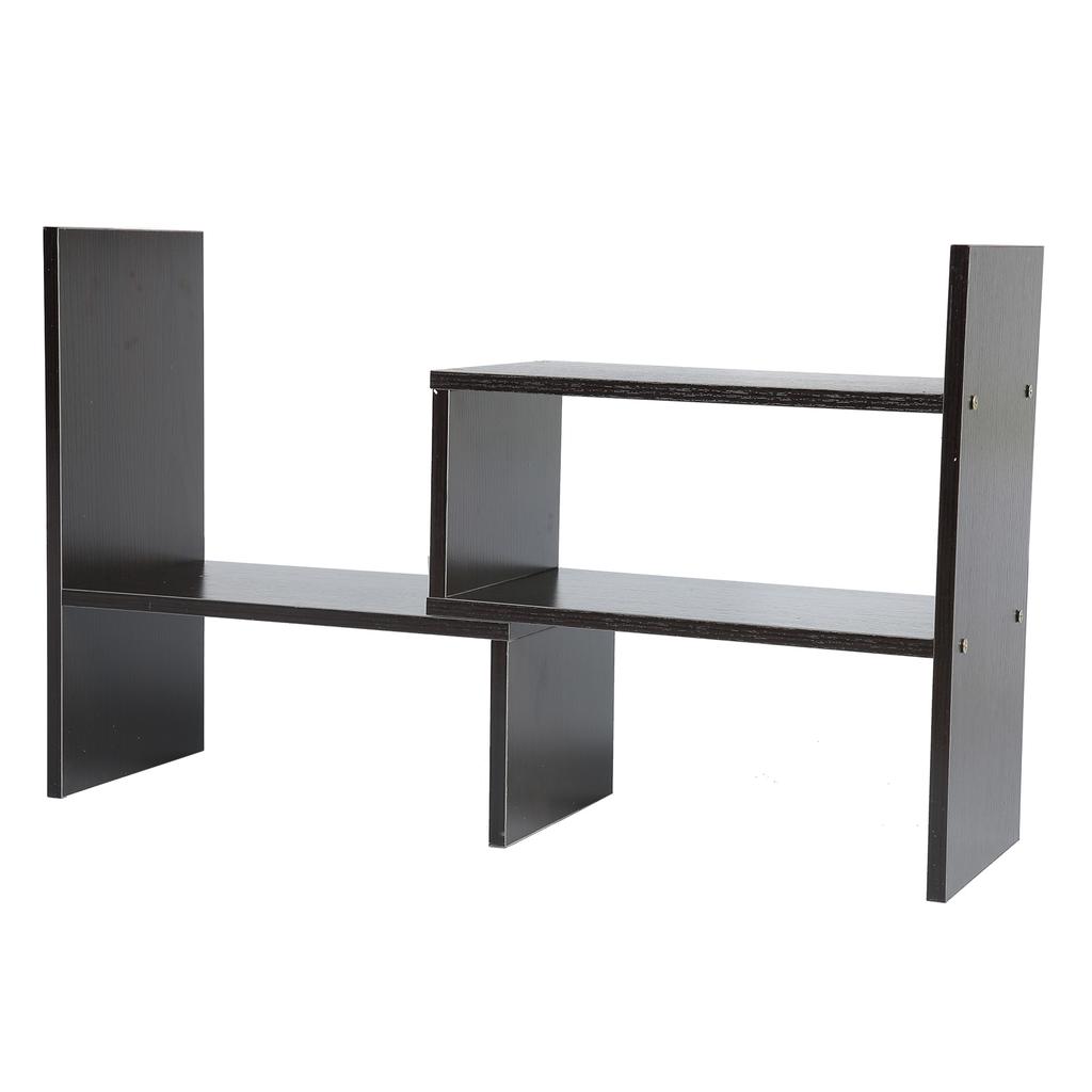 Table Desktop Storage Rack Display Shelf Counter Top Bookcase White