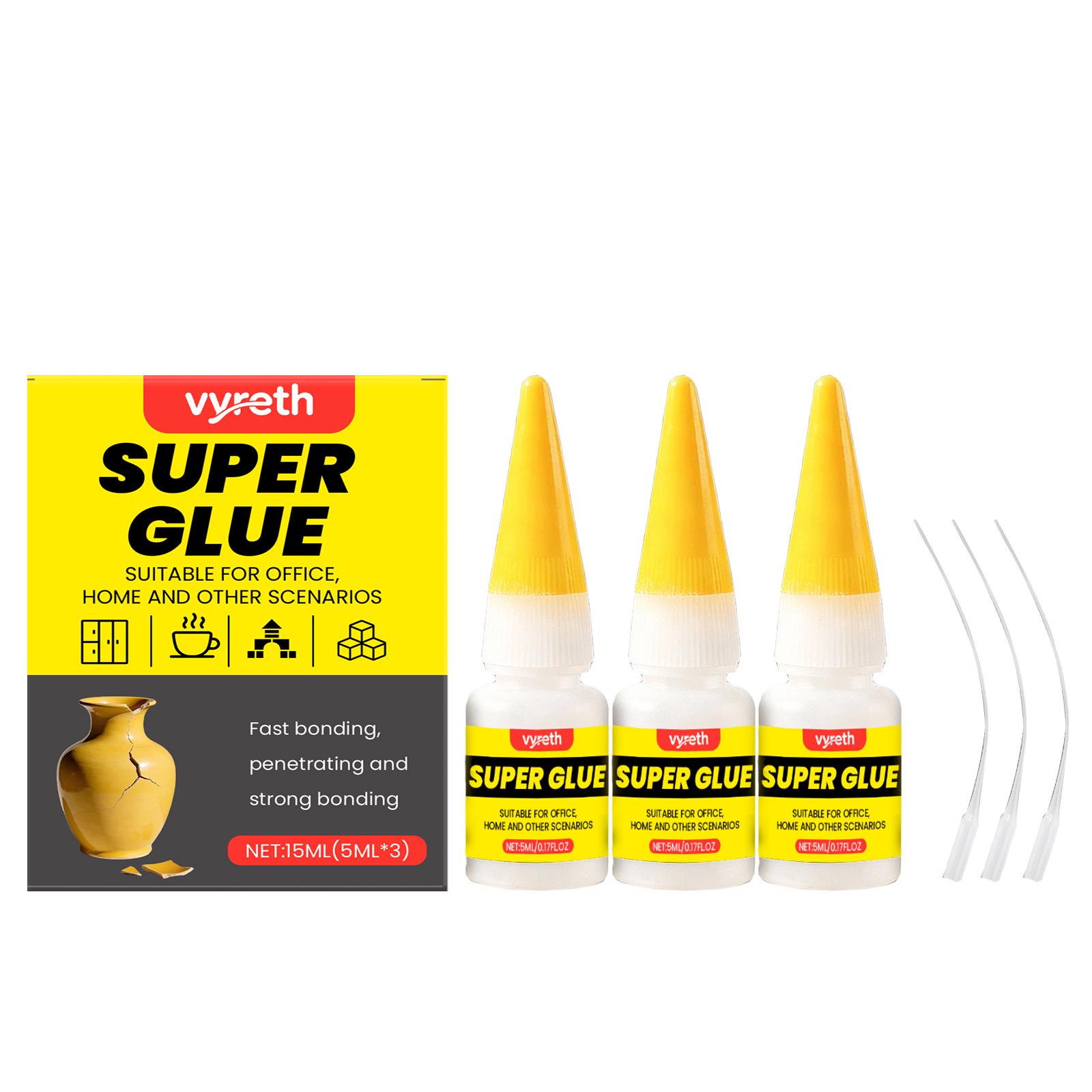 Vyreth Multi-Purpose Glue: Strong Bonding for Metal, Plastic, Rubber, Ceramic & Cracks - Portable Household Repair Solution.