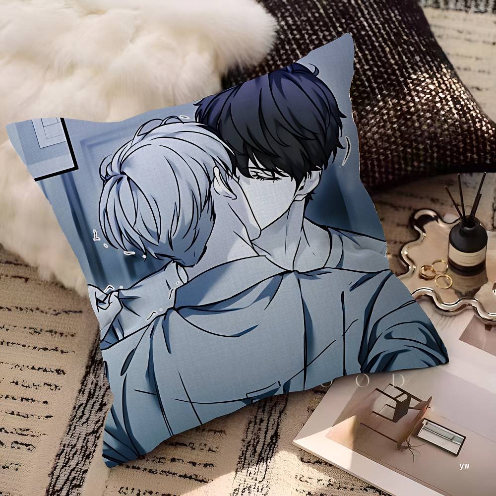 Nerd Project Bl Anime Pillow Cushion Cover Pillowcase Living Room Sofa Home Decor Customized