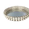Cosmetic Makeup Tray Serving with Side Bars European Style Creative Ornate Decorative Mirror