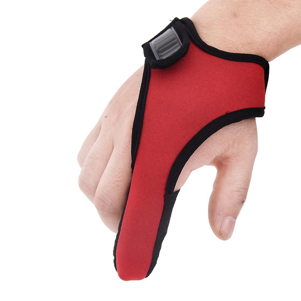 Index Finger Fishing Glove Unisex Elastic Right Left Hand For Women Men Outdoor Fishing Training Water Sports
