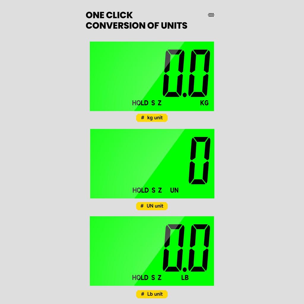 Digital Crane Scale 1000kg 2200lbs 0.8in 5 Digit LED Screen Electronic Hanging Scale with Remote Control for Farm Construction Site