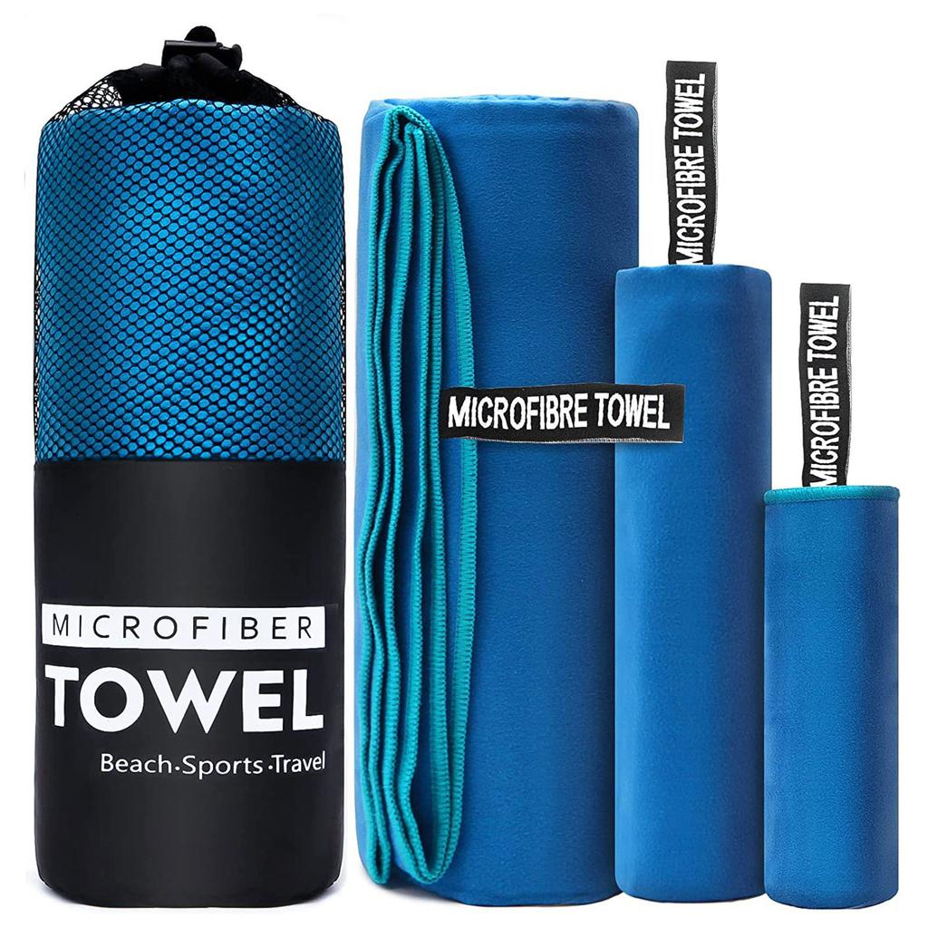 Microfiber Towel Sports Quick Drying Super Absorbent Ultralight Towel for Gym Swimming Running Yoga Beach Towel Bath