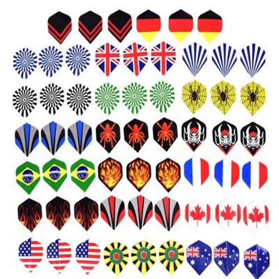 60PCS Dart Wings Dart Tail Leaves Dart Zubehör