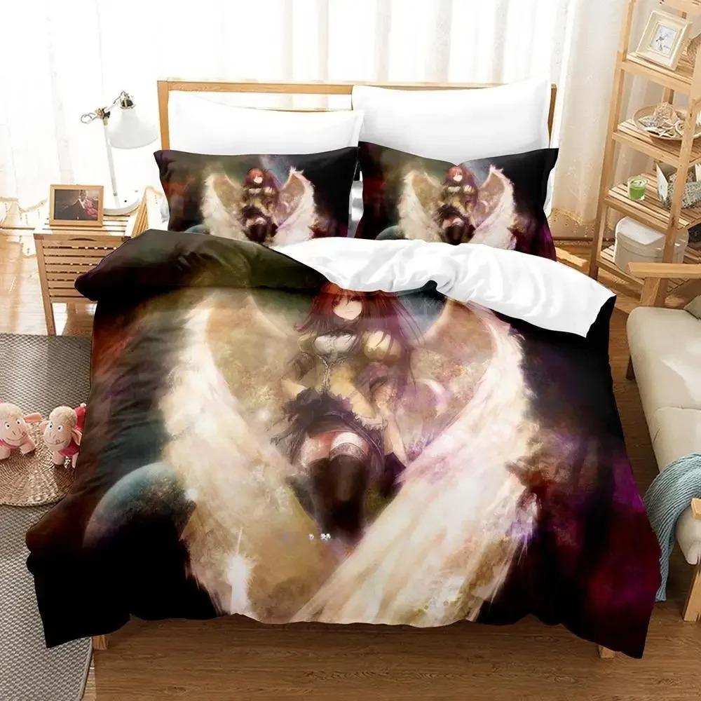 Aquarian Age Bedding Set Single Twin Full Queen King Size Bed Set Adult Kid Bedroom Duvetcover Sets 3D Print Anime Bed Sheet Set
