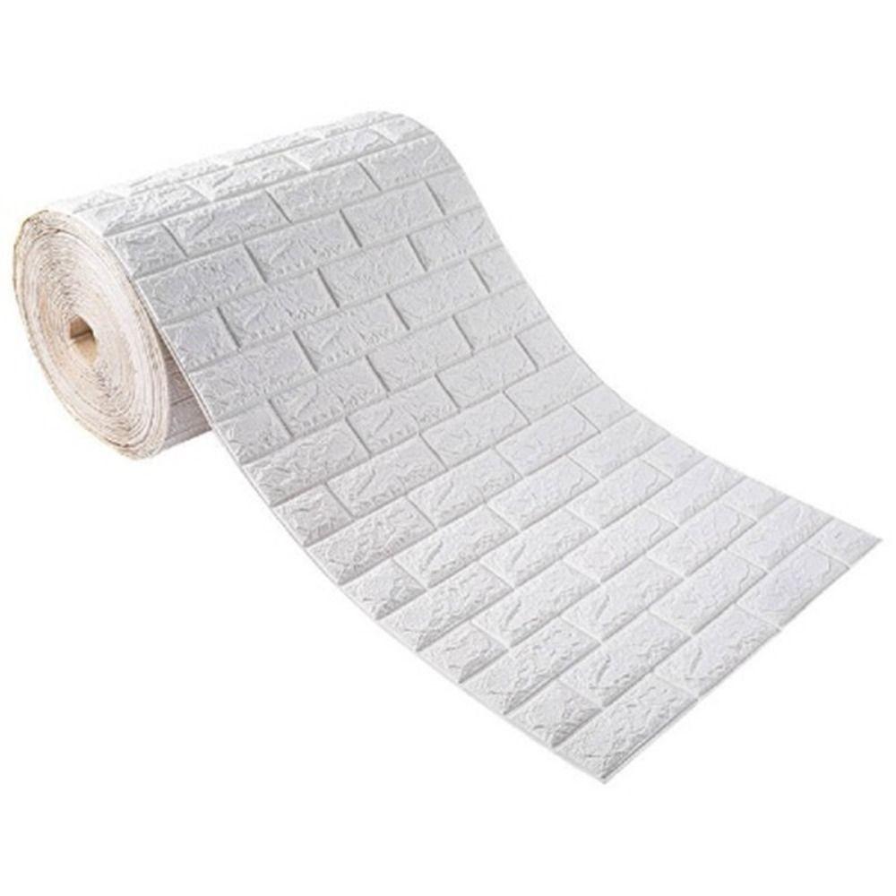 Foam Wall Sticker Self-Adhesive Brick Wallpaper DIY Wallpaper Roll  Background Wall