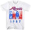 Poison Talk Dirty 1987 Bílé tričko pro dospělé