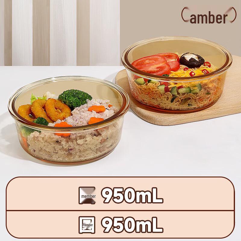 

ZISIZ Glass Lunch Box Set