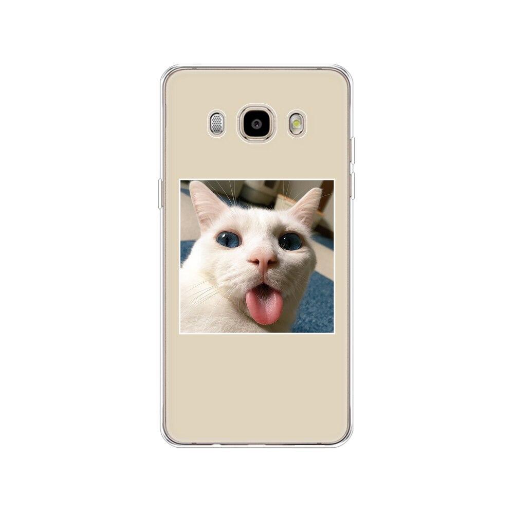 Case FOR Samsung Galaxy J7 J5 2016 Case J710 510F Cover FOR Samsung J7 J5 2016 Case Shell Winter Snow Christmas