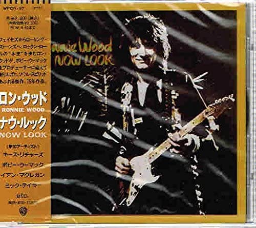 

CD RON WOOD - Now Look WPCR97 Warner Bros. Re 1994 Japan Rock Used
