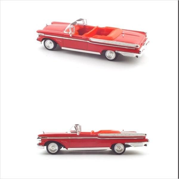 Noh Levica 1:43 1957 Mercury Classic Turnpike YAT045313RE, Cruiser Red Koreaans speelgoed