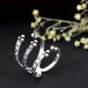 Handmade Silver Arthritis Ring – Long Adjustable Splint for Thumb & Finger, Daily Wear Support Jewelry for Relief