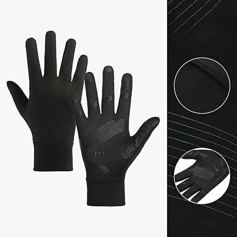 

Весенние и осенние лыжные внутренние перчатки мужские для занятий спортом на открытом воздухе, бега, утренней зарядки, ветрозащитные, с сенсорным экраном, противоскользящие, для велоспорта XL