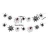 Black Halloween Spider Banner Scary Happy Halloween Decoration  Halloween Party