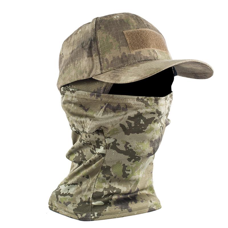 Russian Tactical Camouflage Mask Hat Baseball Cap Beanies Military Army Skullies Unisex Hip Hop Knitted Cap Elastic Outdoor Cap