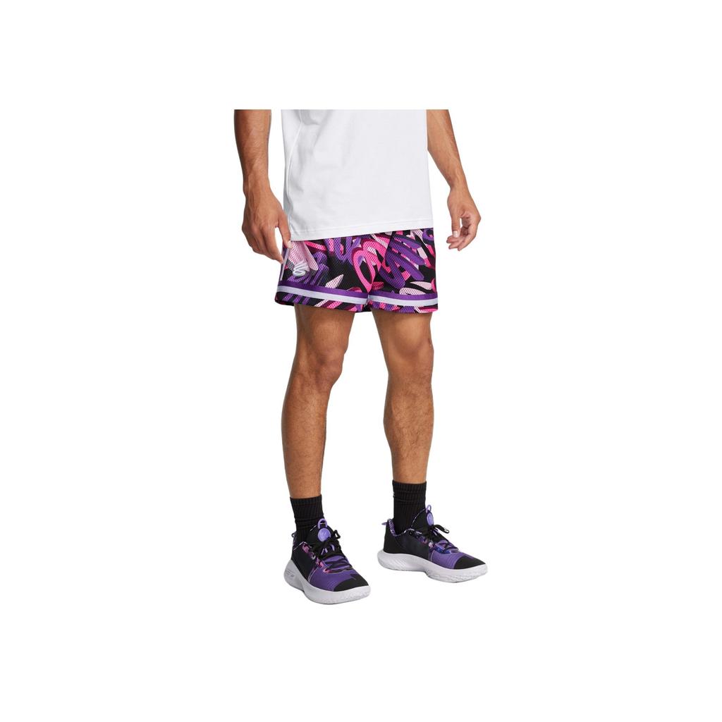 Under Armour Curry Statement Atmungsaktiv Schnelltrocknend Locker Outdoor-Sportshorts Herrenshorts Mehrfarbig 1387093-001