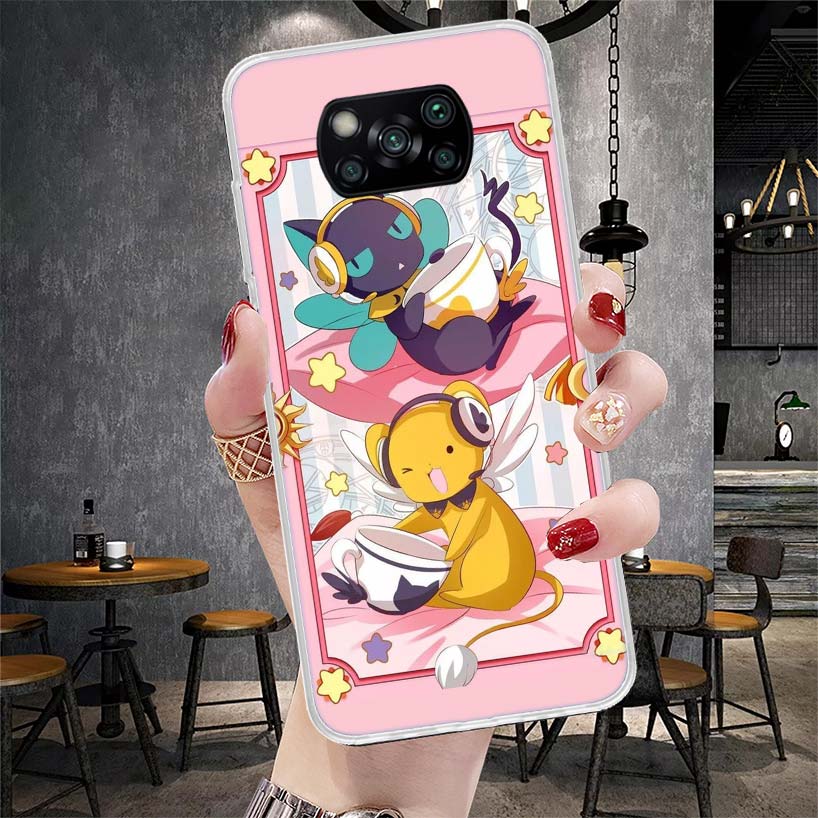 CardCaptor Sakura Anime Phone Case For Xiaomi Redmi 15C 15 13C 13 Poco X5 X6 X7 F7 Ultra M7 12C 12 10 10C 9C 9A 9T 9 Fundas Poco
