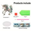 Unicorn Special Shaped Diamond Painting Tabletop Ornaments Kit Colorful Diamond Painting Desktop Decorations Home Table Decor