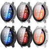 PC+Tempered Protective Case Anti-Scratch Shockproof Screen Protector Full Coverage Cover Shell for Huawei Watch GT Runner 2
