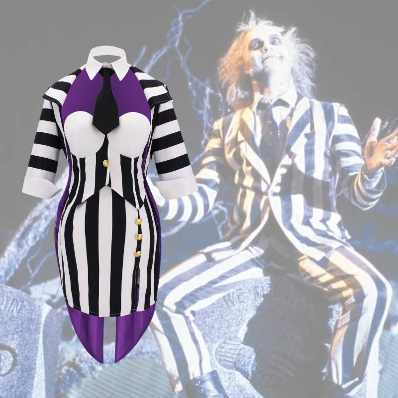 Juice Beetle Sex Transformation Cosplay Costume Cos Outfit Women Dress Polyester