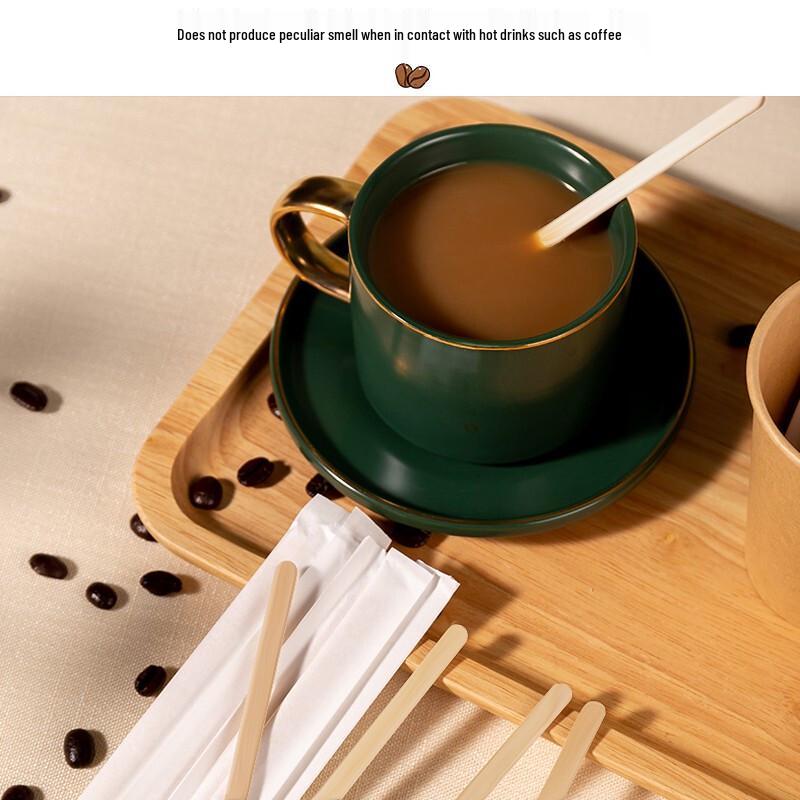 Mengting Disposable Bamboo Coffee Stirrers
