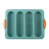 Silicone 4-Slot Baguette Baking Mold