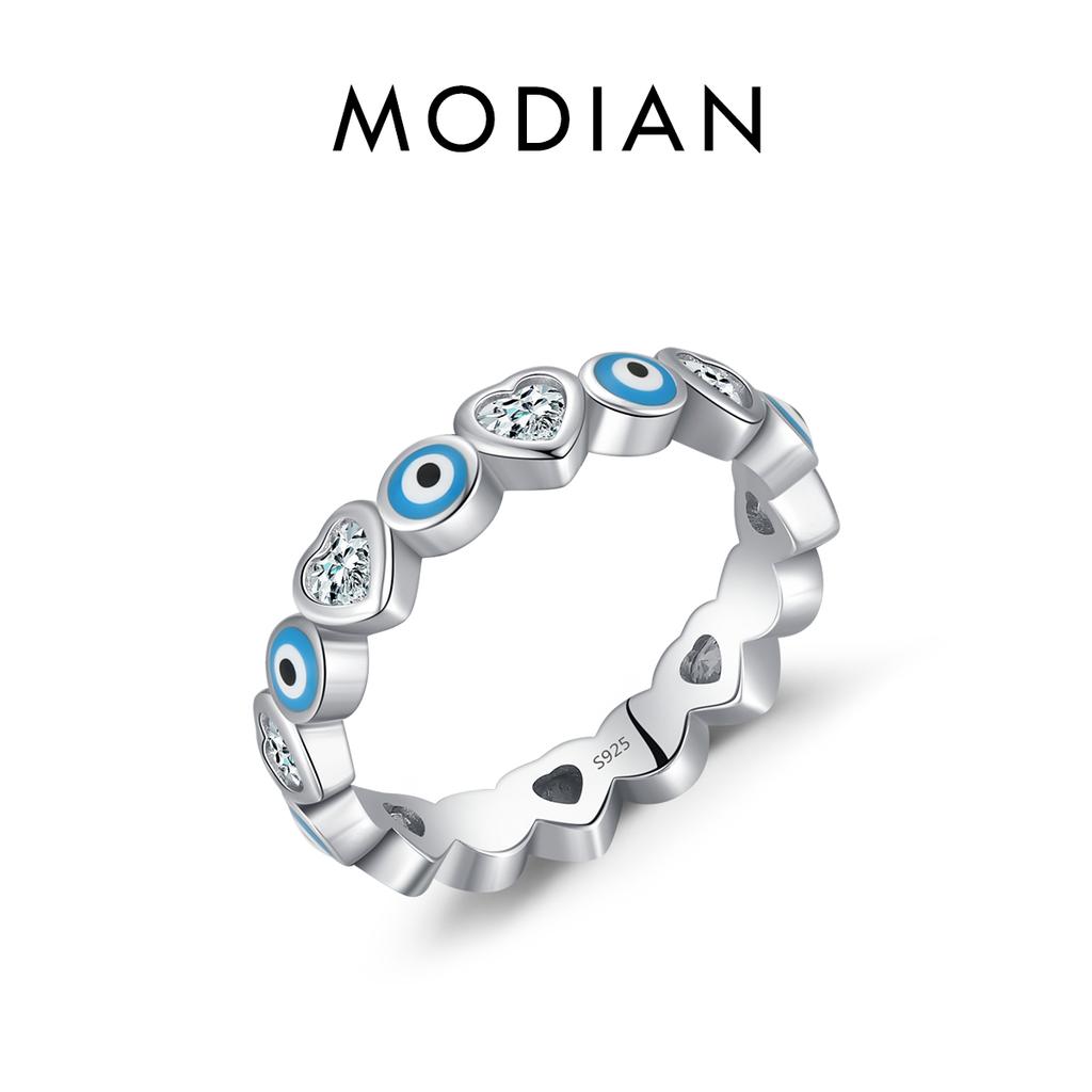 925 Sterling Silver Cute Blue  Ring Sparkling Clear Cubic for Women Fine Fashion Jewelry Birthday Gift 2025