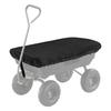 For Garden Cart Cover for Wagon Cart Waterproof Tear Resistant with Adjustable Bottom Drawstring 59 by 37 Inch