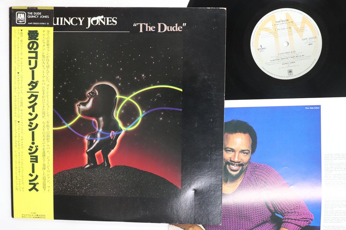 LP Record QUINCY JONES Dude AMP28028 AM 1981 Japan Obi Jazz Used