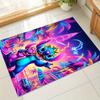 1pc. Neon Lights Stitch & Scrump Tropical Paradise Outdoor Rug, Home Decor Carpet Gift for Room, Office Space, Festival Decorationz0414247
