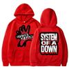 Vintage Band System of A Down Graphic Hoodies Unisex Awesome Rock Metal Long Sleeve Oversized Fleece Oversized Sportwear Male