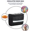 Bicycles Handlebar Bag Bike Panniers Coolers Bag with Reflective Strips Front Handlebar Storage Pouches Cycling Accessory