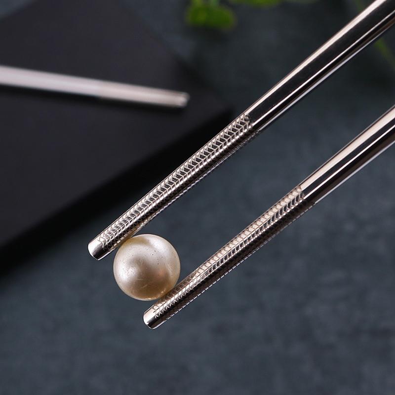 316Stainless Steel Non-Slip Chopsticks High-End Chinese Korean Household Dining Chopsticks Reusable Japanese Sushi Chopsticks