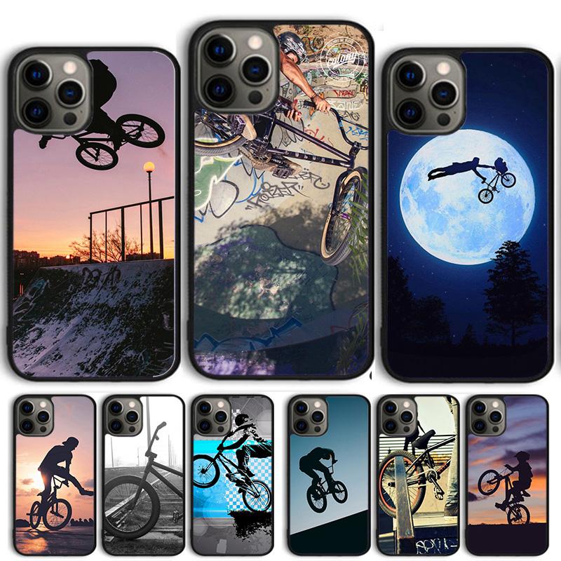 Sports Bike Cycle Coque Shell For iPhone 17 Air 15 16 14 13 12 Pro Max 11 Pro Max Plus Phone Case Cover