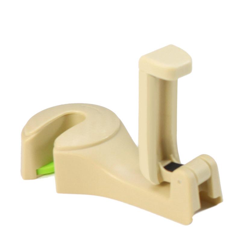 2 In 1 Car Headrest Hook with Phone Holder Seat Back Hanger for  Cloth Foldble Clip Bag Handbag Purse Grocerys Organizer