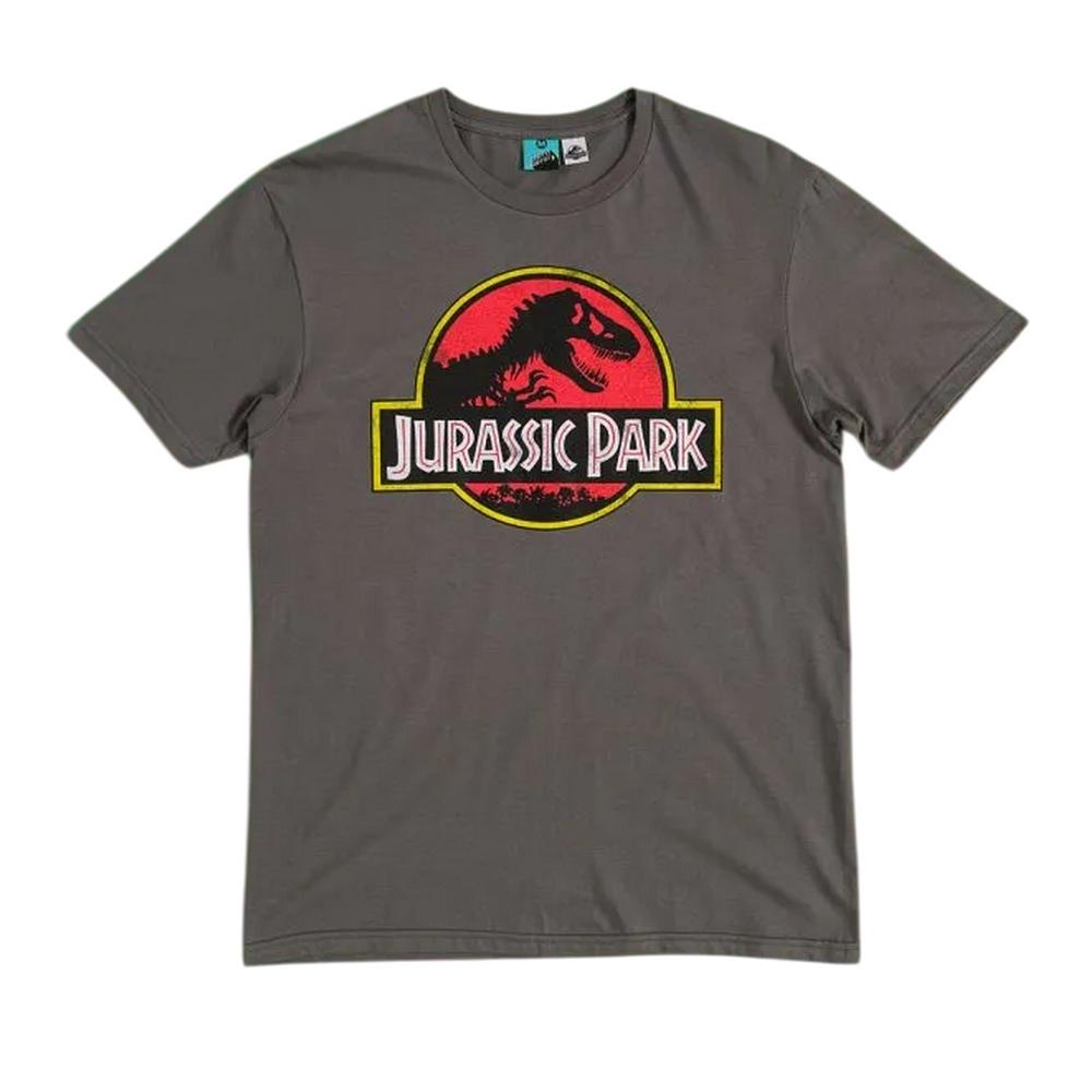 Jurassic Park Unisex Adult Classic Logo T-Shirt